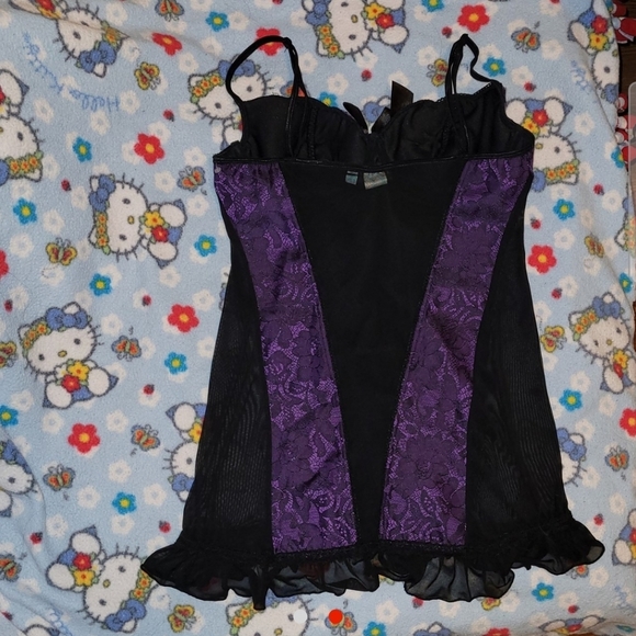 Gothic lingerie top - Picture 2 of 2